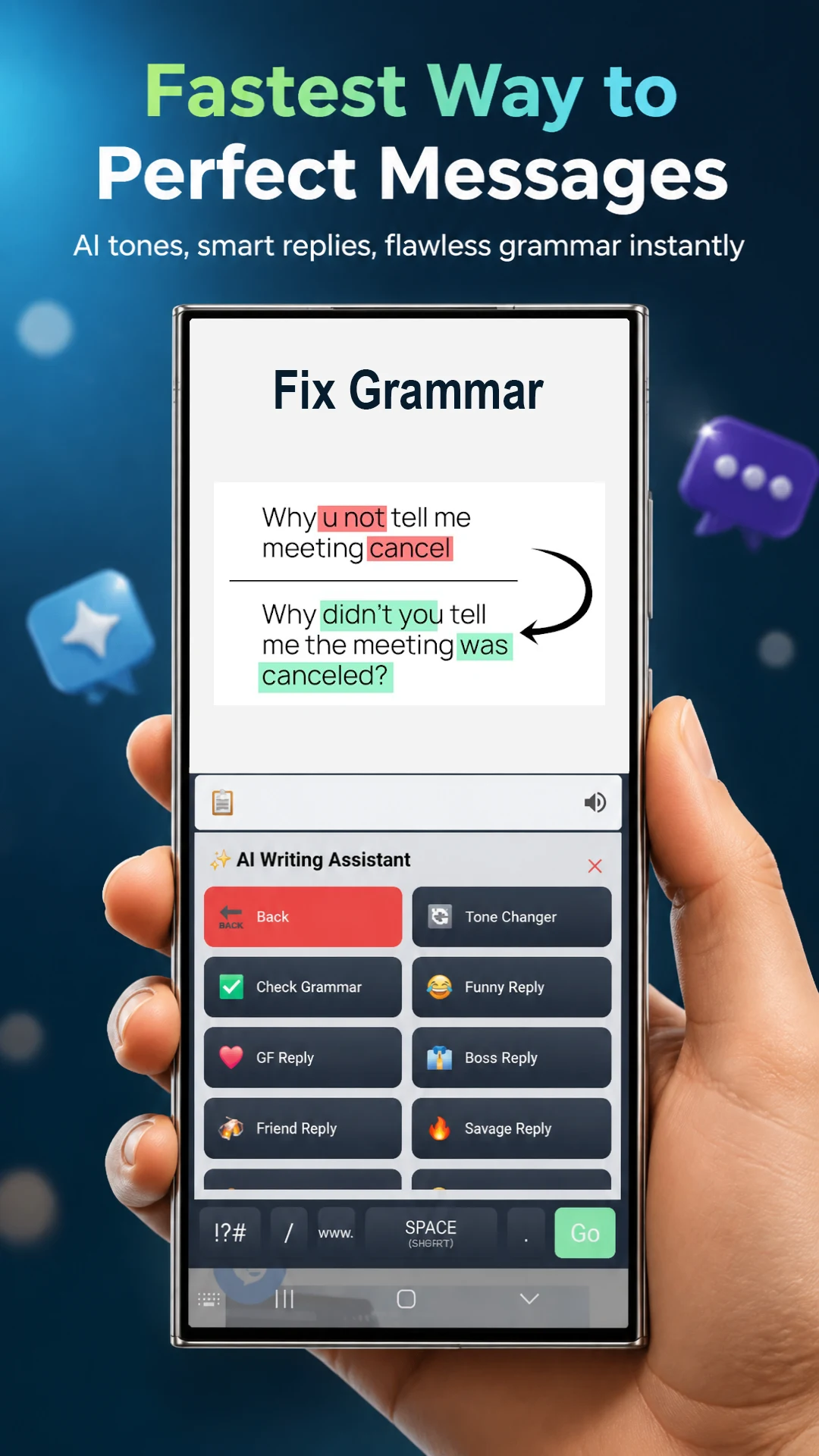 Smart AI Keyboard: Translate screenshot